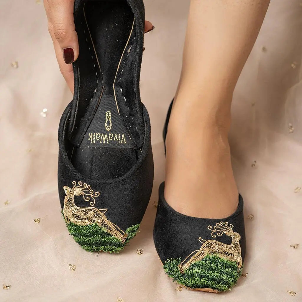 Forest Muse Vivawalk khussa shoes online
