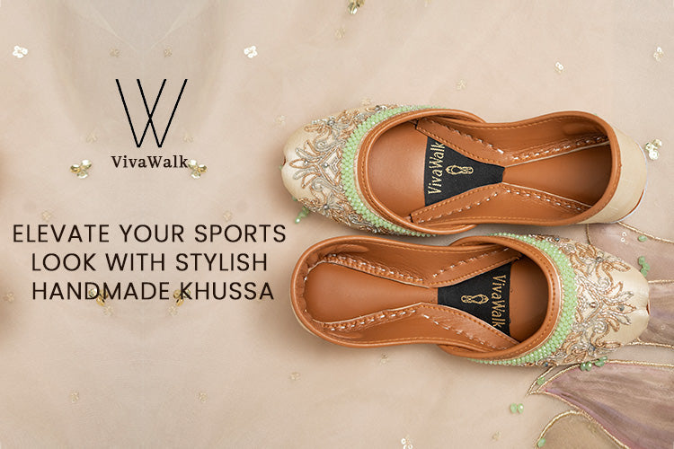 Elevate Your Sports Look with Stylish Handmade Khussa