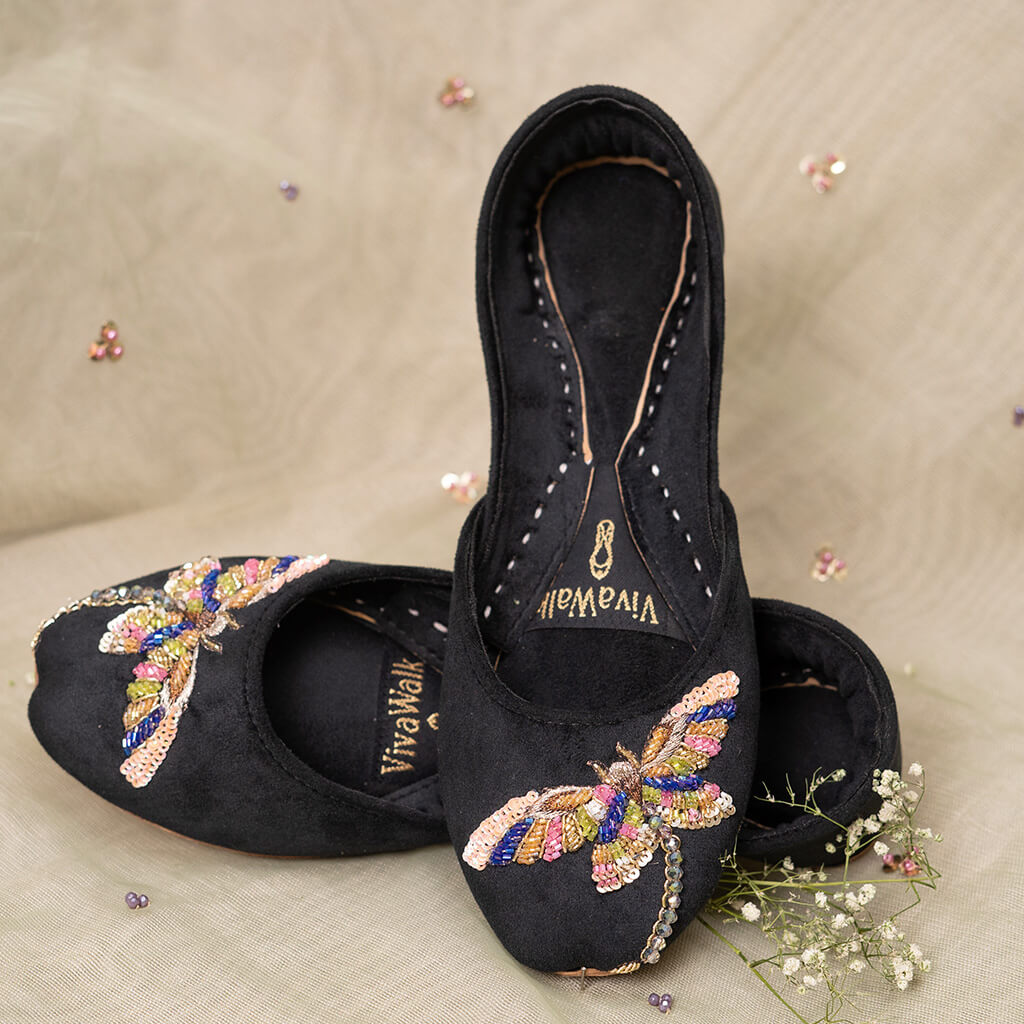 Dragon Delight Vivawalk khussa shoes online