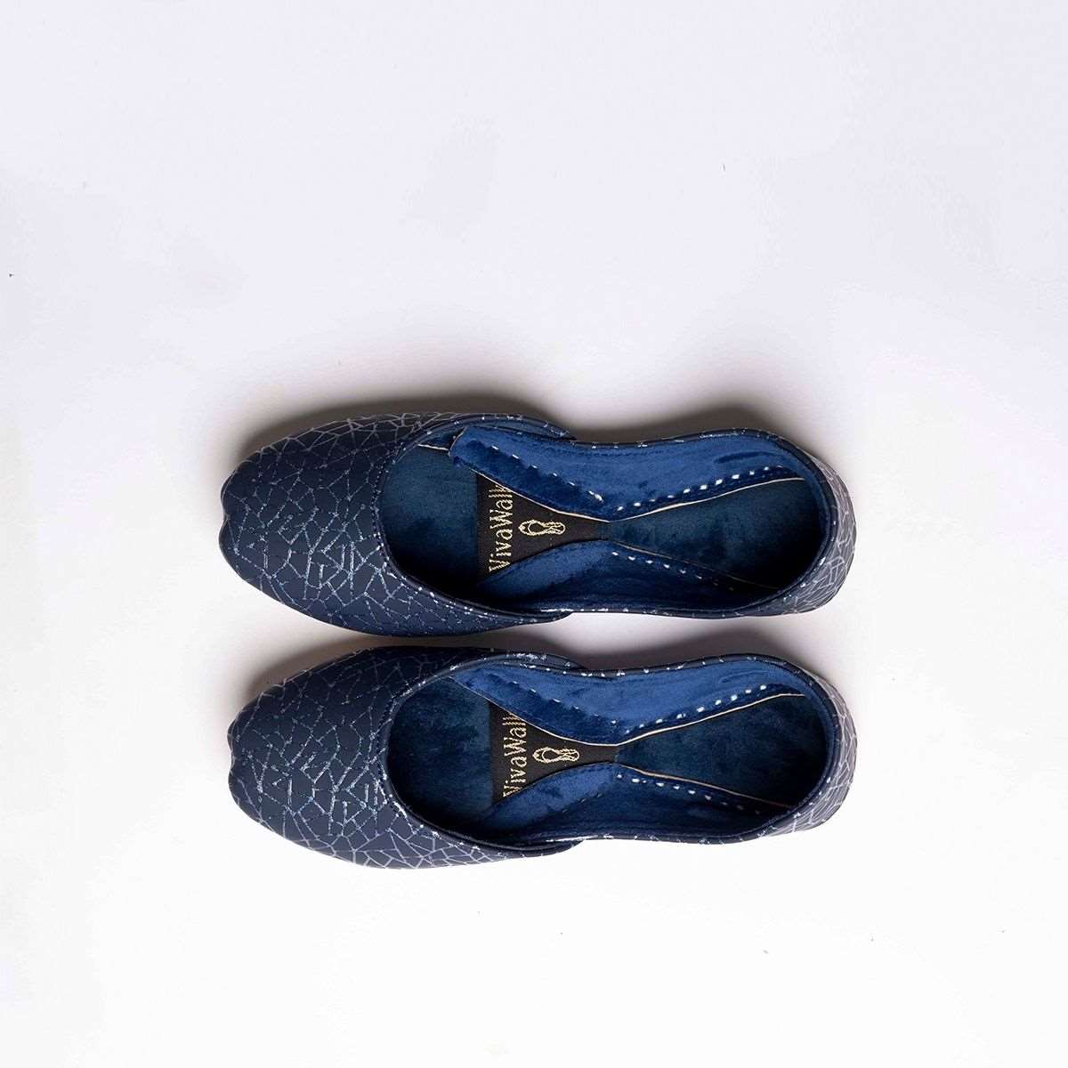 Classic Sapphire Vivawalk khussa shoes online