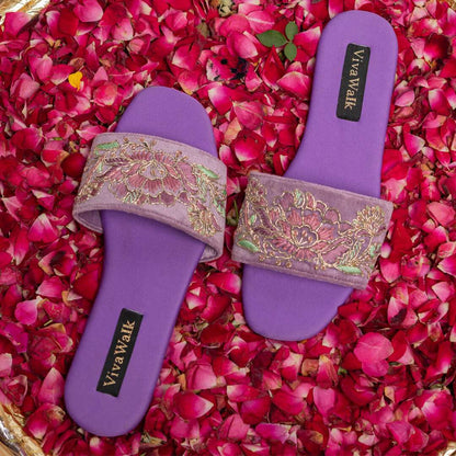 Rang e Haya Vivawalk flats chappals