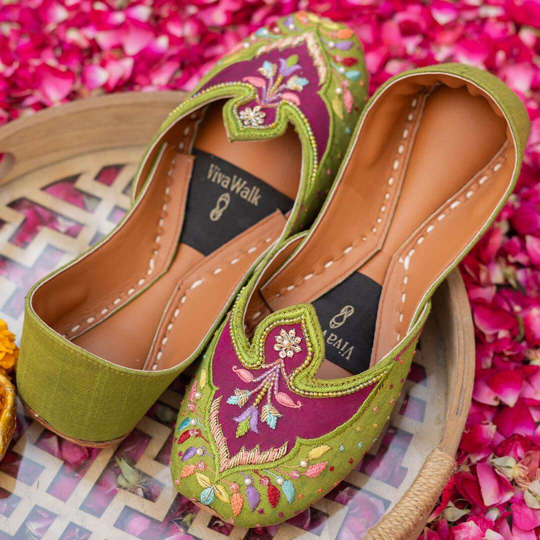 Rang Mehal Vivawalk khussa shoes online