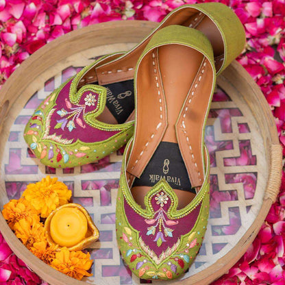 Rang Mehal Vivawalk khussa shoes online