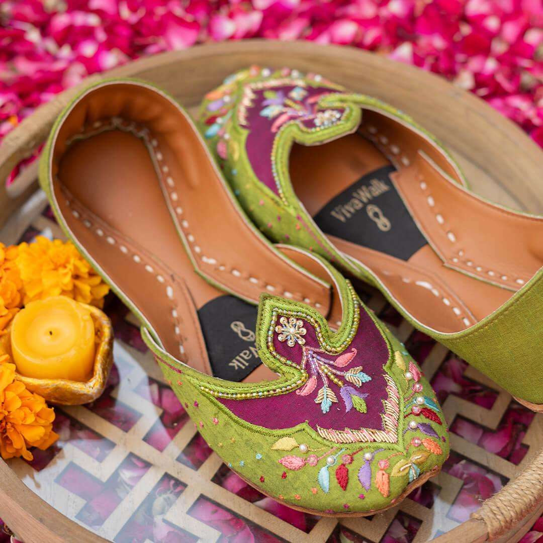 Rang Mehal Vivawalk khussa shoes online