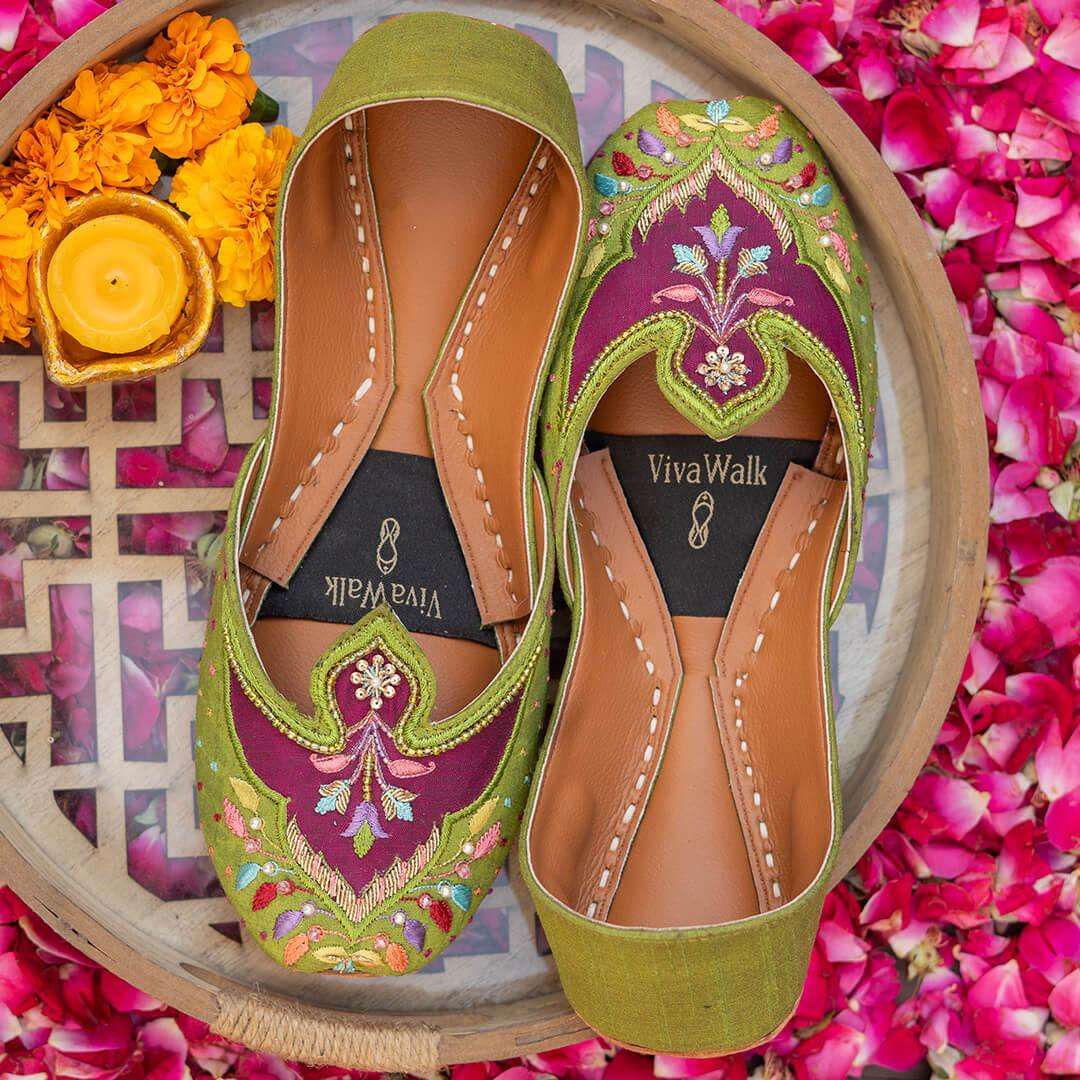 Rang Mehal Vivawalk khussa shoes online