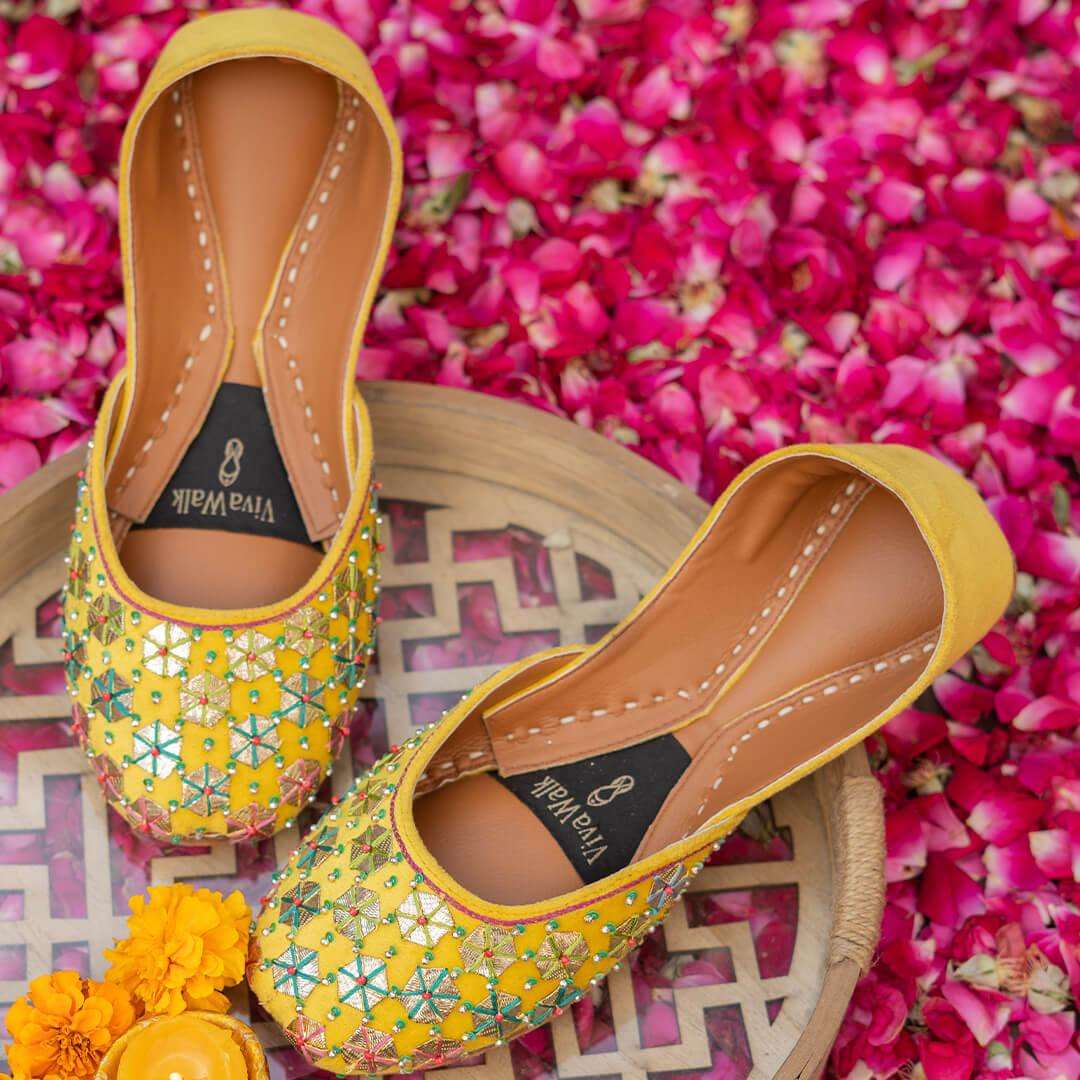 Gul Vivawalk khussa shoes online