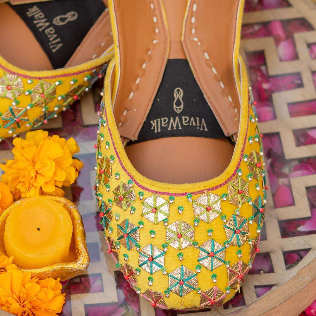 Gul Vivawalk khussa shoes online