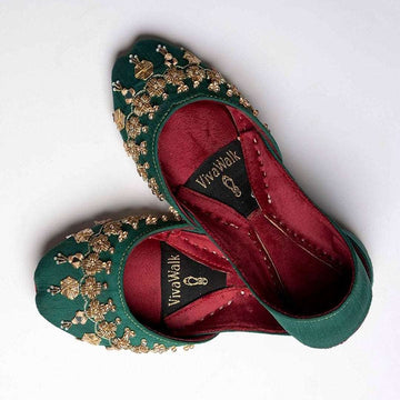 Jade Dynasty Vivawalk khussa shoes online