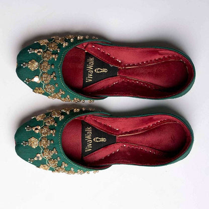 Jade Dynasty Vivawalk khussa shoes online