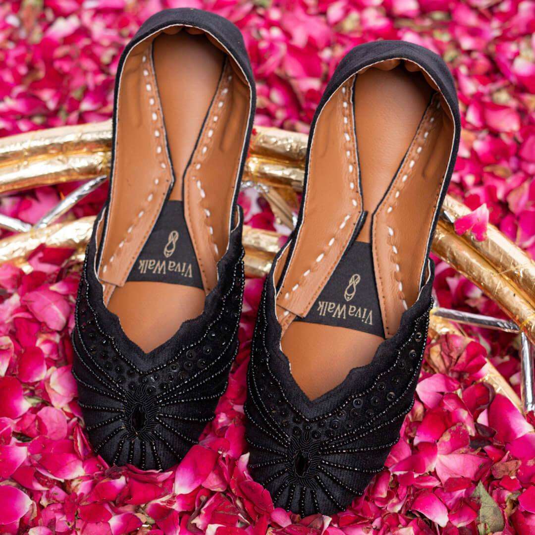 Ishq e Siyah Vivawalk khussa shoes online