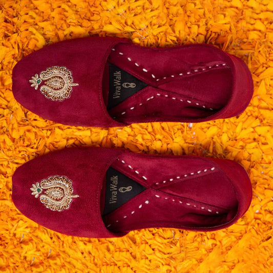 Gul e Ahmar Vivawalk khussa shoes online