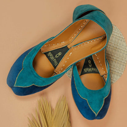 Sapphire Serenity Vivawalk khussa shoes online